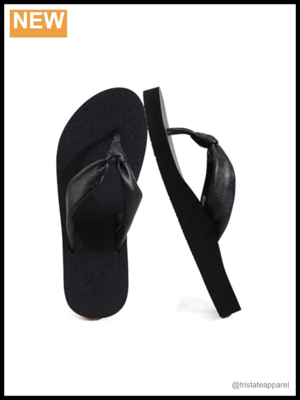 Womens Orthotic Flip Flops Faux Leather Arch Support Yoga Mat Sandals